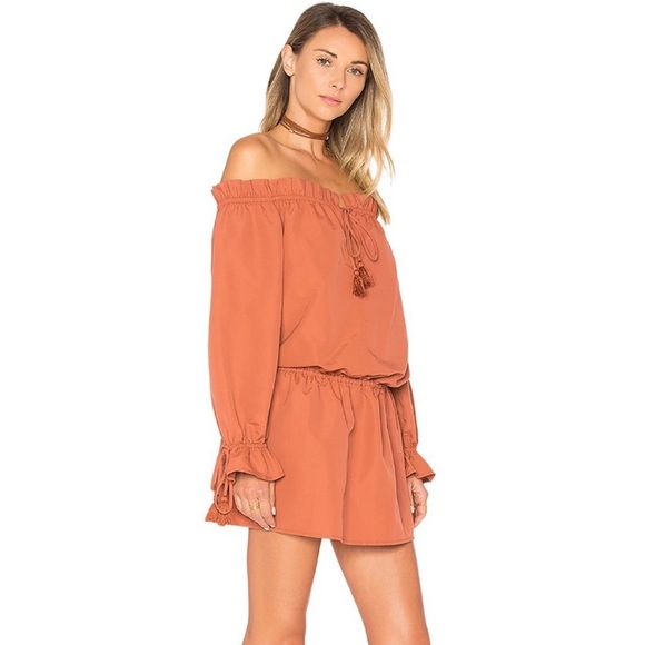 Tularosa Cowgirl Falon Dress in Terracotta - Picture 2 of 4